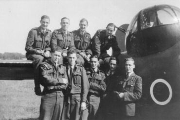 Harry (top right) with fellow 521 Squadron aircrew 31st May '42 at Bircham Newton